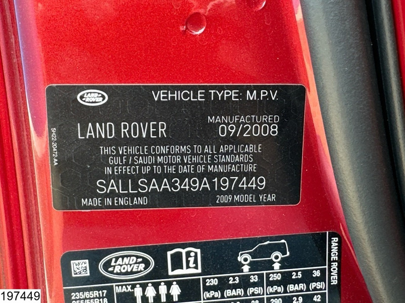 Land Rover SPORT Range rover V8 Supercharger, Petrol, 390 HP - SUV: foto 5 Land Rover SPORT Range rover V8 Supercharger, Petrol, 390 HP - SUV: foto 5