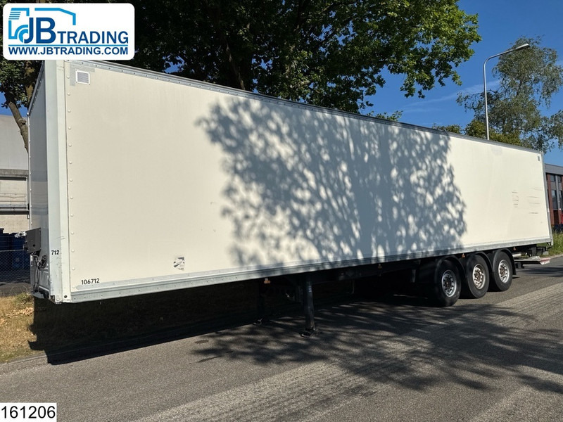 Lecitrailer gesloten bak Dhollandia - Semi-reboque furgão: foto 1 Lecitrailer gesloten bak Dhollandia - Semi-reboque furgão: foto 1
