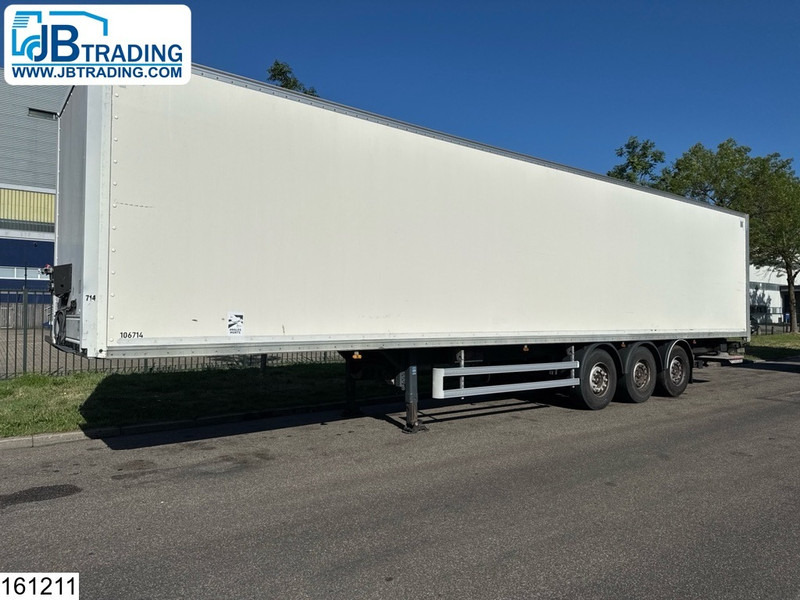 Lecitrailer gesloten bak Dhollandia - Semi-reboque furgão: foto 1 Lecitrailer gesloten bak Dhollandia - Semi-reboque furgão: foto 1