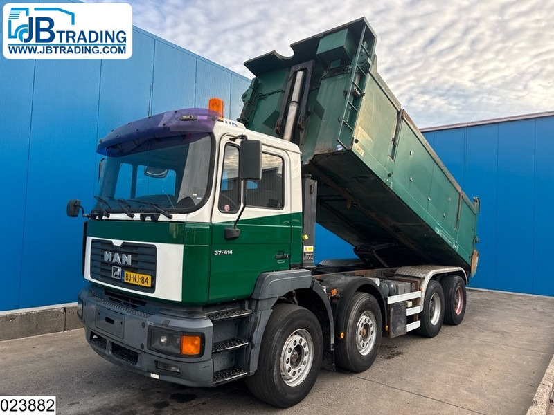 MAN 37 414 8x4, EURO 2, Manual, Leaf suspension - Camião basculante: foto 1 MAN 37 414 8x4, EURO 2, Manual, Leaf suspension - Camião basculante: foto 1