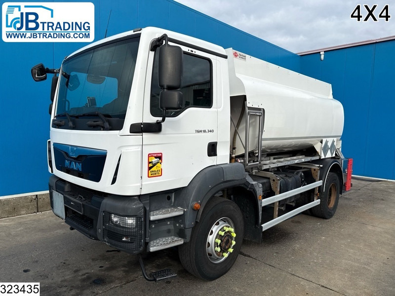 MAN TGM 18 340 4x4, EURO 6, 10500 Liter, 4 Comp. - Camião cisterna: foto 1 MAN TGM 18 340 4x4, EURO 6, 10500 Liter, 4 Comp. - Camião cisterna: foto 1