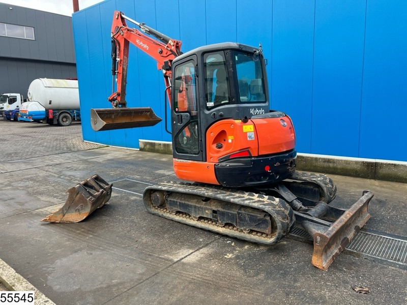 Kubota U 48 29.8 KW, 3 buckets, 2.777 operating hours - Máquina de construção: foto 3 Kubota U 48 29.8 KW, 3 buckets, 2.777 operating hours - Máquina de construção: foto 3