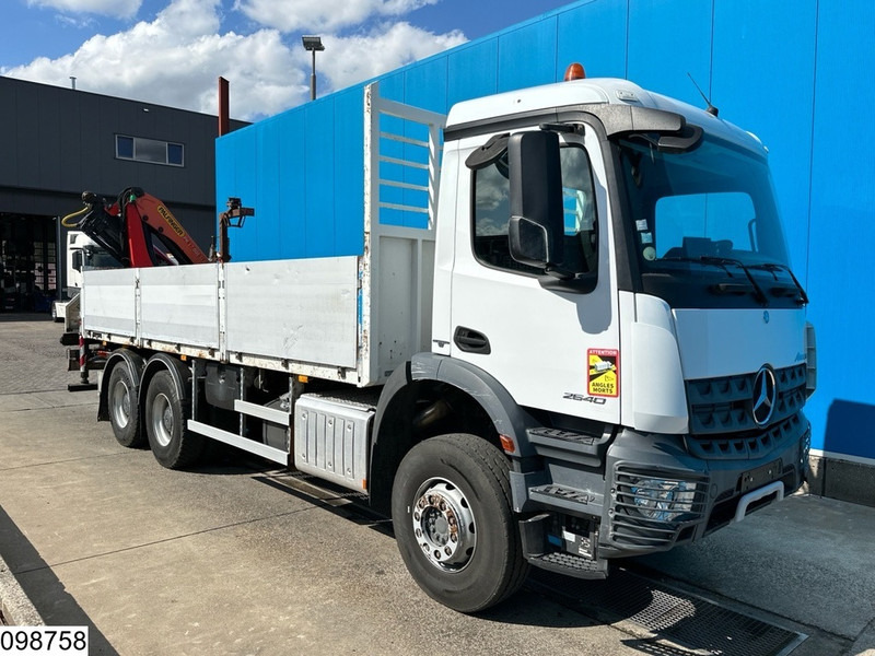 Mercedes-Benz Arocs 2640 6X4, EURO 6, Retarder, Palfinger - Camião de caixa aberta/ Plataforma, Camião grua: foto 4 Mercedes-Benz Arocs 2640 6X4, EURO 6, Retarder, Palfinger - Camião de caixa aberta/ Plataforma, Camião grua: foto 4