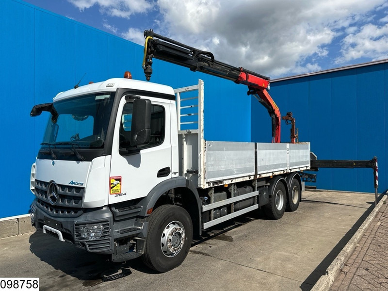 Mercedes-Benz Arocs 2640 6X4, EURO 6, Retarder, Palfinger - Camião de caixa aberta/ Plataforma, Camião grua: foto 2 Mercedes-Benz Arocs 2640 6X4, EURO 6, Retarder, Palfinger - Camião de caixa aberta/ Plataforma, Camião grua: foto 2