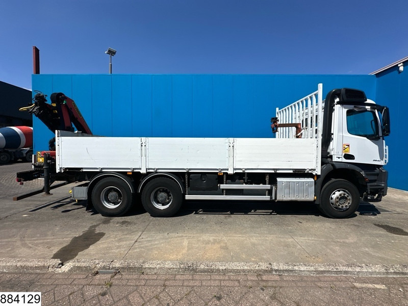 Camião de caixa aberta/ Plataforma, Camião grua Mercedes-Benz Arocs 2640 6X4, EURO 6, Steel suspension, Retarder: foto 16