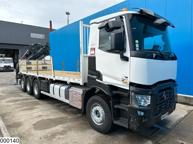 Renault C 430 8X4, EURO 6, HIAB, Remote - Camião de caixa aberta/ Plataforma, Camião grua: foto 3 Renault C 430 8X4, EURO 6, HIAB, Remote - Camião de caixa aberta/ Plataforma, Camião grua: foto 3