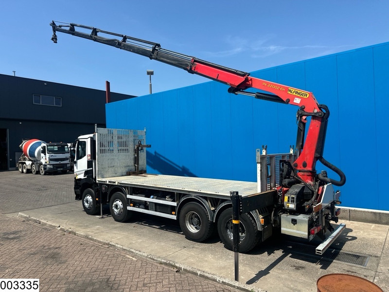Renault C 430 8X4, EURO 6, Steel suspension, Palfinger - Camião de caixa aberta/ Plataforma, Camião grua: foto 4 Renault C 430 8X4, EURO 6, Steel suspension, Palfinger - Camião de caixa aberta/ Plataforma, Camião grua: foto 4