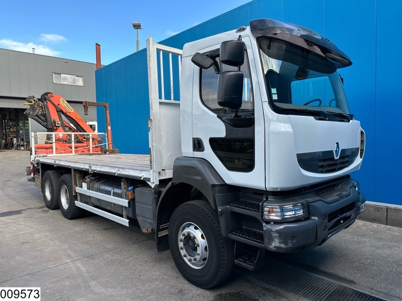 Renault Kerax 380 Dxi 6X4, EURO 6, Retarder, Palfinger, Remote - Camião de caixa aberta/ Plataforma, Camião grua: foto 4 Renault Kerax 380 Dxi 6X4, EURO 6, Retarder, Palfinger, Remote - Camião de caixa aberta/ Plataforma, Camião grua: foto 4