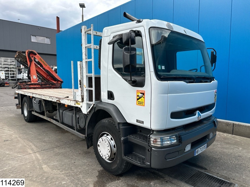 Renault Premium 270 Manual, Steel suspension, Palfinger - Camião de caixa aberta/ Plataforma, Camião grua: foto 3 Renault Premium 270 Manual, Steel suspension, Palfinger - Camião de caixa aberta/ Plataforma, Camião grua: foto 3