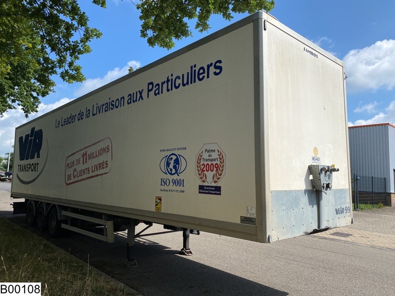 Samro gesloten bak Mega, Jumbo - Semi-reboque furgão: foto 3 Samro gesloten bak Mega, Jumbo - Semi-reboque furgão: foto 3