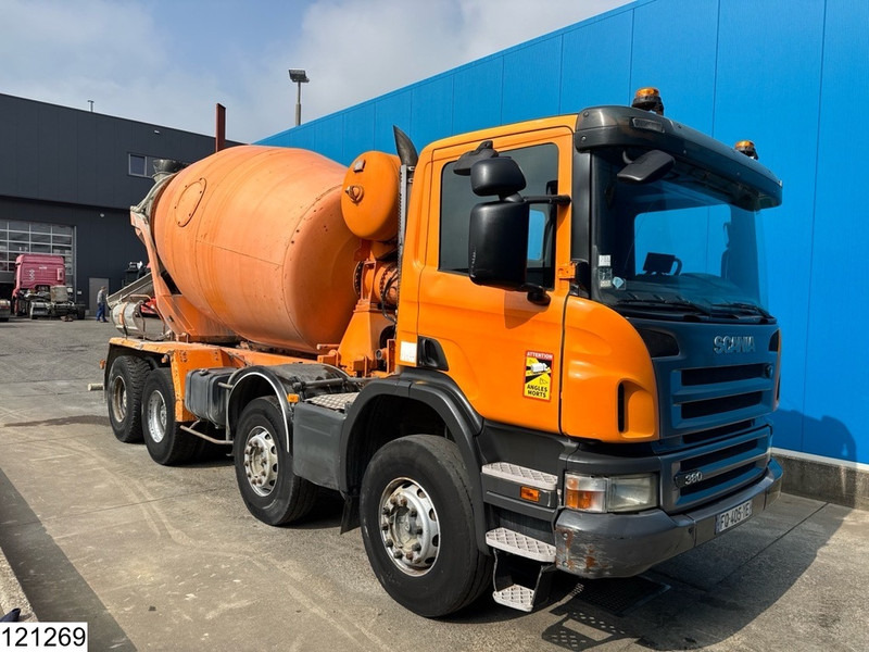 Scania P 380 8X4, Manual, Steel suspension, Stetter 8M3 - Camião betoneira: foto 3 Scania P 380 8X4, Manual, Steel suspension, Stetter 8M3 - Camião betoneira: foto 3