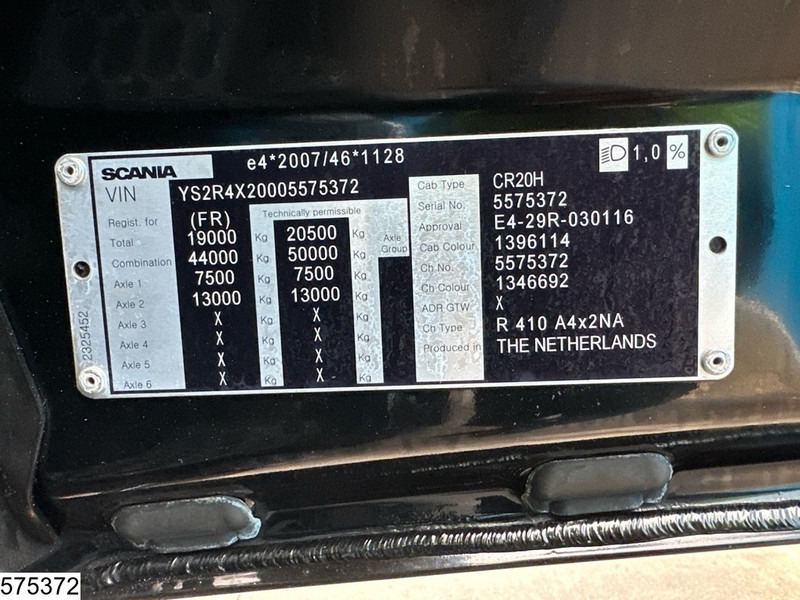 Tractor Scania R 410 EURO 6d, LNG, Retarder: foto 7