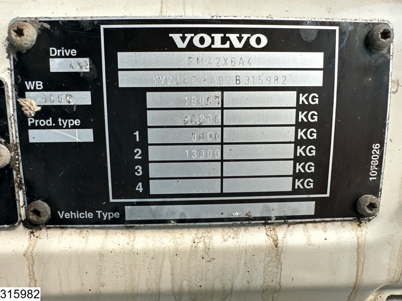 Camião de caixa aberta/ Plataforma Volvo FM 280 EURO 3, Manual transmission: foto 7