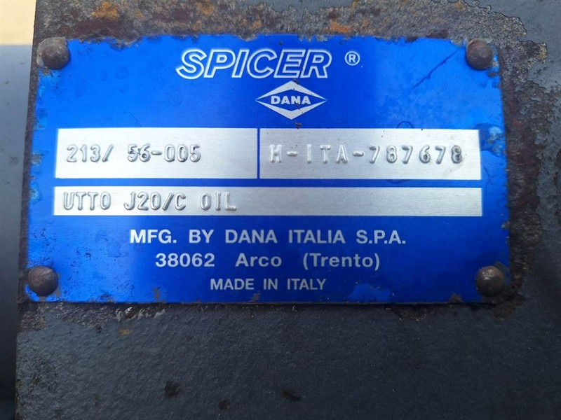 Eixo e peças para Máquina de construção Ahlmann AZ150-Dana Spicer 213/56-005-Axle/Achse/As: foto 6
