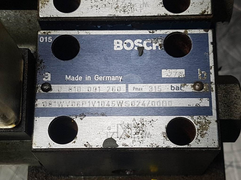 Bosch 081WV06P1V10 - Zeppelin ZM 15 - Valve - Hidráulica: foto 3 Bosch 081WV06P1V10 - Zeppelin ZM 15 - Valve - Hidráulica: foto 3