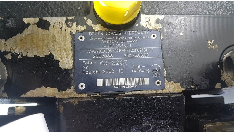 Brueninghaus Hydromatik A4VG90DA2D8/32R-Ahlmann AZ150-Drive pump/Fahrpumpe - Hidráulica para Máquina de construção: foto 4 Brueninghaus Hydromatik A4VG90DA2D8/32R-Ahlmann AZ150-Drive pump/Fahrpumpe - Hidráulica para Máquina de construção: foto 4