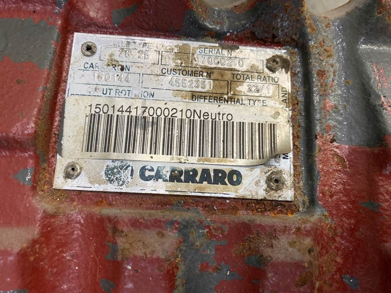 Carraro 28.25 - Axle housing/Achskörper/Astrechter - Eixo e peças para Máquina de construção: foto 3 Carraro 28.25 - Axle housing/Achskörper/Astrechter - Eixo e peças para Máquina de construção: foto 3
