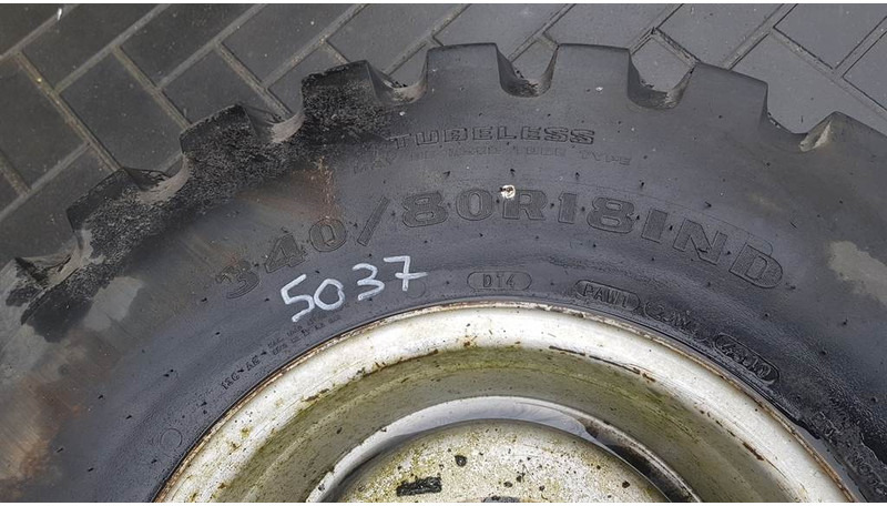 Goodyear 340/80-R18 IND - Tyre/Reifen/Band - Jantes e pneus para Máquina de construção: foto 3 Goodyear 340/80-R18 IND - Tyre/Reifen/Band - Jantes e pneus para Máquina de construção: foto 3