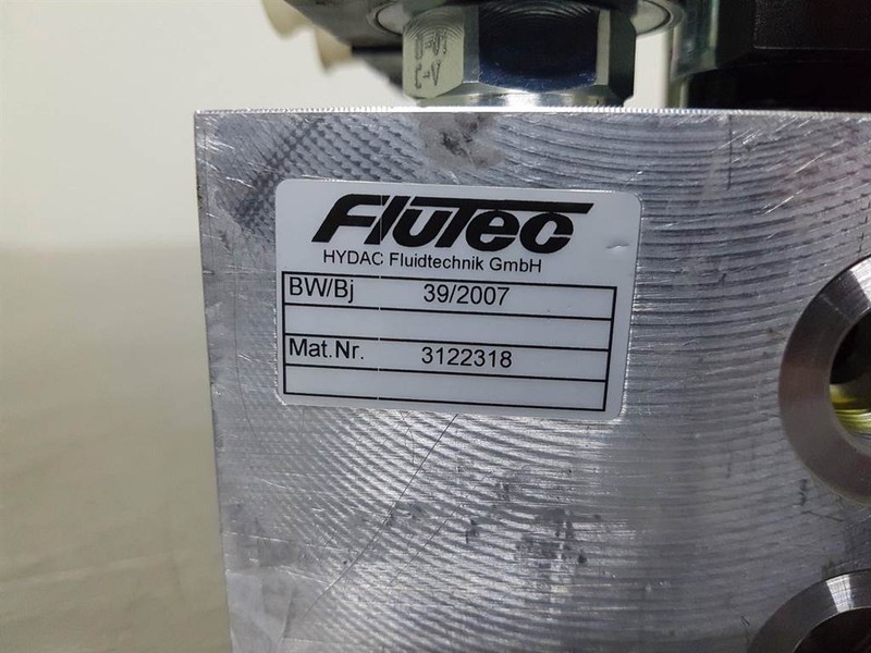 Hydac -Flutec 3122318-Valve/Ventile/Ventiel - Hidráulica para Máquina de construção: foto 4 Hydac -Flutec 3122318-Valve/Ventile/Ventiel - Hidráulica para Máquina de construção: foto 4