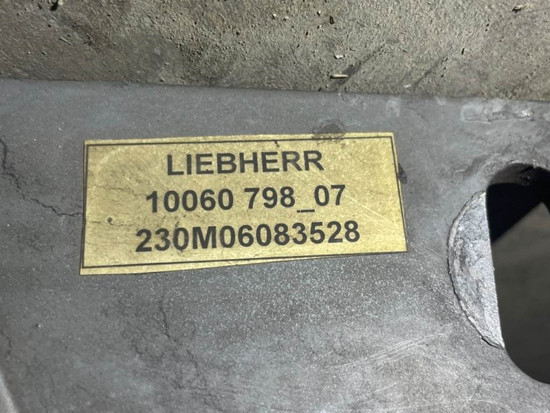 Estrutura/ Châssis para Máquina de construção Liebherr A934C-10060798-Frame backside center/Einbau Rahmen: foto 6
