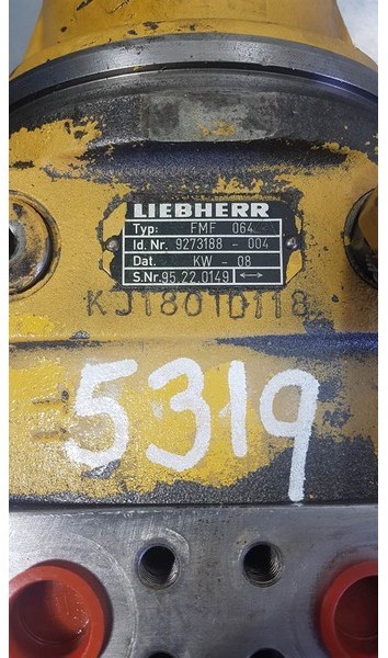 Liebherr FMF 064 - Liebherr A934B - Swing motor - Hidráulica: foto 3 Liebherr FMF 064 - Liebherr A934B - Swing motor - Hidráulica: foto 3