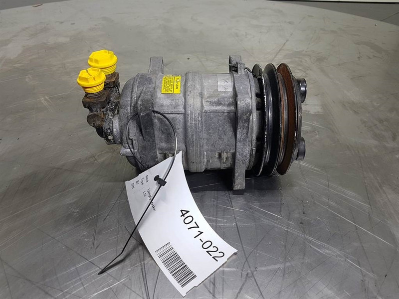 Ljungby Maskin L12 -Tama MFG SAE-J639 - Compressor/Kompres - Compressor de ar condicionado para Máquina de construção: foto 1 Ljungby Maskin L12 -Tama MFG SAE-J639 - Compressor/Kompres - Compressor de ar condicionado para Máquina de construção: foto 1