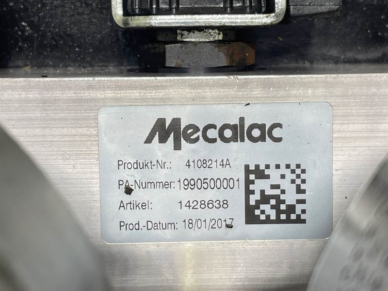 Hidráulica para Máquina de construção Mecalac 12MTX-4108214A-Stabilising module: foto 8
