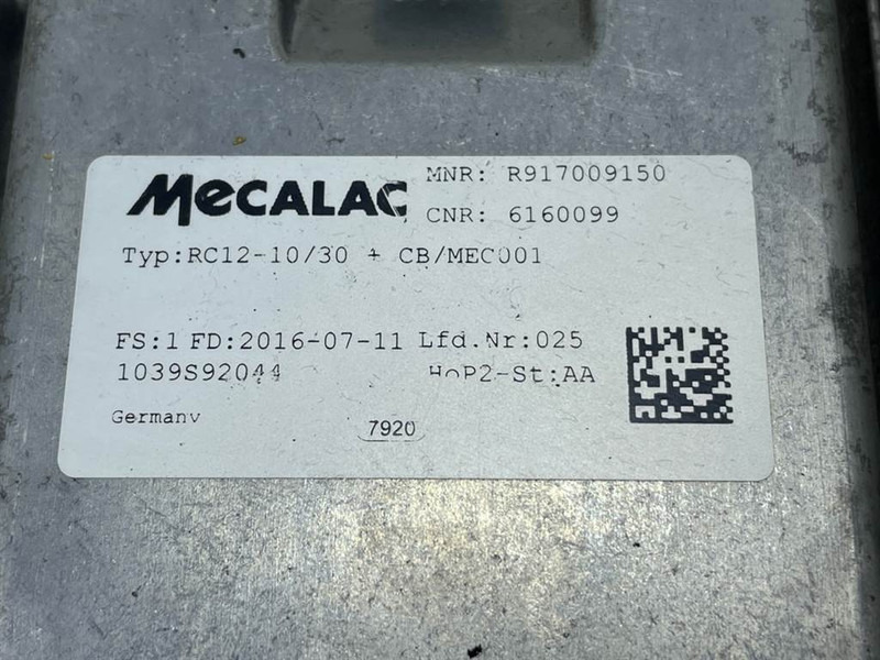 Mecalac 12MTX-6160099-ECU/Control box/Steuermodul - Sistema elétrico para Máquina de construção: foto 4 Mecalac 12MTX-6160099-ECU/Control box/Steuermodul - Sistema elétrico para Máquina de construção: foto 4