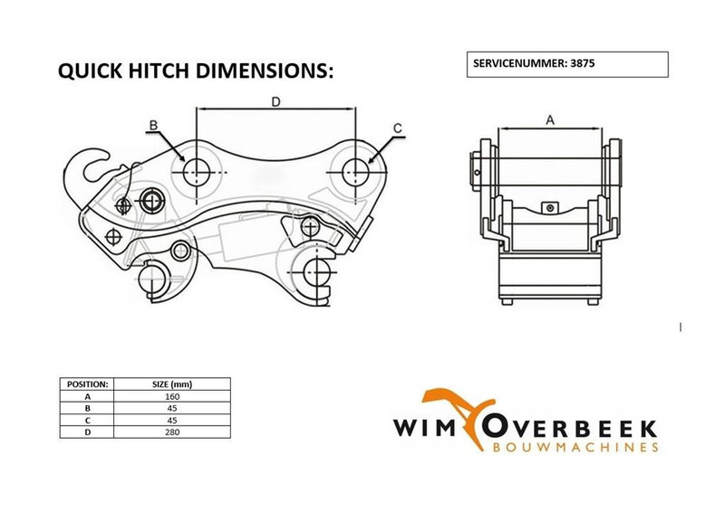 NADO Excomat NE 565 - Bobcat - Quick coupler - Acoplamento rápido: foto 5 NADO Excomat NE 565 - Bobcat - Quick coupler - Acoplamento rápido: foto 5