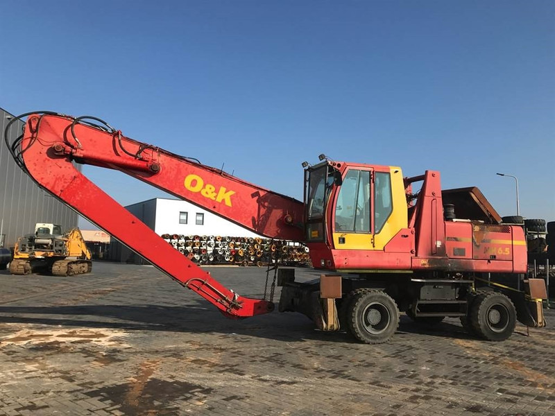 O & K MH 6.5 (For parts) - Escavadeira de rodas: foto 1 O & K MH 6.5 (For parts) - Escavadeira de rodas: foto 1