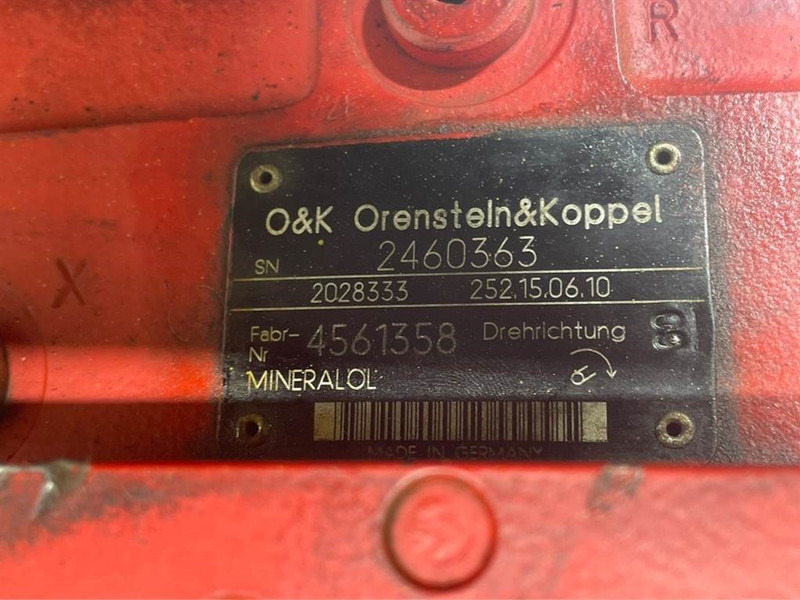 O & K MH6.5-2460363-Drive pump/Fahrpumpe/Rijpomp - Hidráulica para Máquina de construção: foto 4 O & K MH6.5-2460363-Drive pump/Fahrpumpe/Rijpomp - Hidráulica para Máquina de construção: foto 4