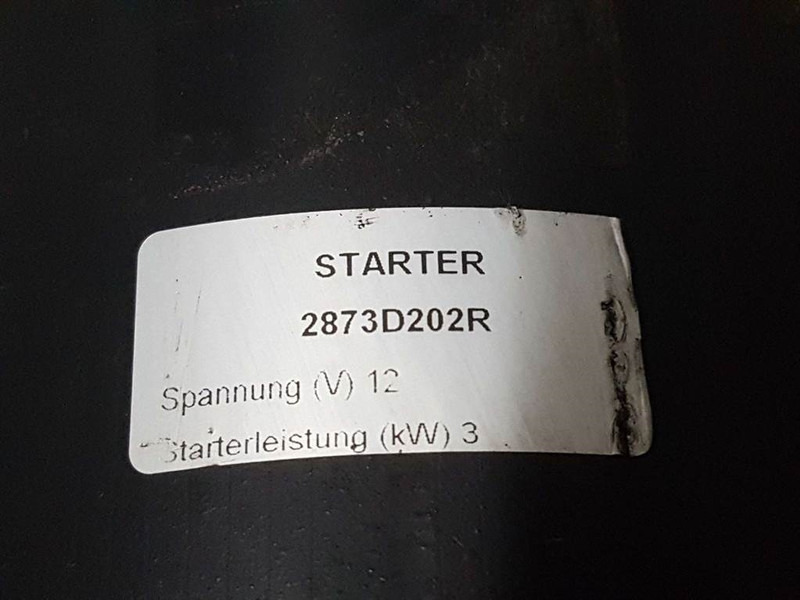 Perkins 1006-12V 10T 3,0KW-Starter/Anlasser/Startmotor - Motor para Máquina de construção: foto 5 Perkins 1006-12V 10T 3,0KW-Starter/Anlasser/Startmotor - Motor para Máquina de construção: foto 5