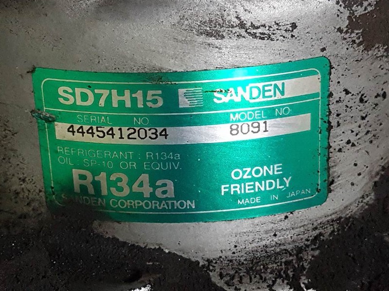 SANDEN SD7H15-8091-Compressor/Kompressor/Aircopomp - Compressor de ar condicionado para Máquina de construção: foto 4 SANDEN SD7H15-8091-Compressor/Kompressor/Aircopomp - Compressor de ar condicionado para Máquina de construção: foto 4