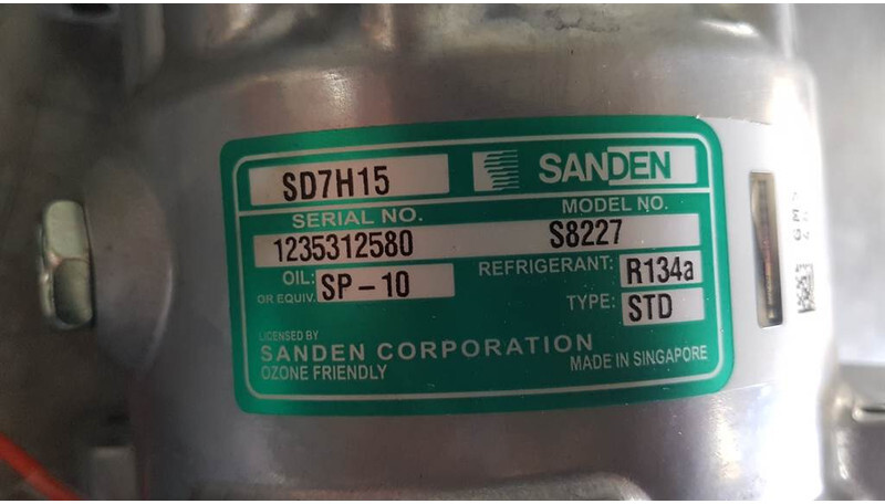SANDEN SD7H15-S8227-Compressor/Kompressor/Aircopom - Motor e peças para Máquina de construção: foto 3 SANDEN SD7H15-S8227-Compressor/Kompressor/Aircopom - Motor e peças para Máquina de construção: foto 3