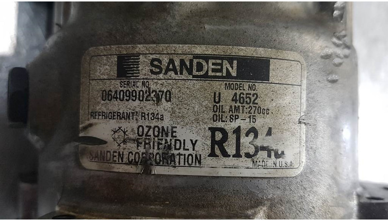 SANDEN U4652 - Compressor/Kompressor/Aircopomp - Compressor de ar condicionado para Máquina de construção: foto 3 SANDEN U4652 - Compressor/Kompressor/Aircopomp - Compressor de ar condicionado para Máquina de construção: foto 3