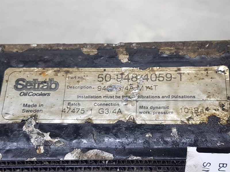 Setrab 50-948/4059-T - Oil cooler/Ölkühler/Oliekoe - Hidráulica para Máquina de construção: foto 4 Setrab 50-948/4059-T - Oil cooler/Ölkühler/Oliekoe - Hidráulica para Máquina de construção: foto 4