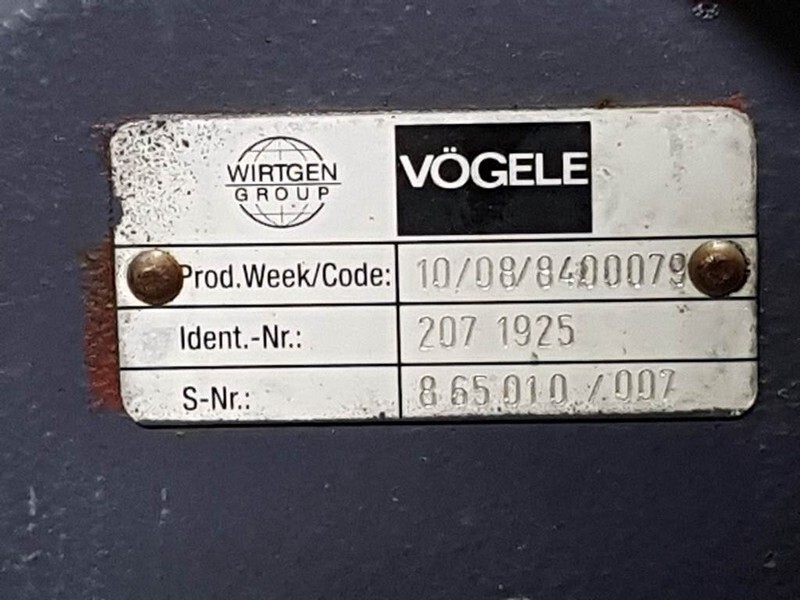 Vögele 2071925 - Transmission/Getriebe/Transmissiebak - Caixas de velocidade e peças para Máquina de construção: foto 4 Vögele 2071925 - Transmission/Getriebe/Transmissiebak - Caixas de velocidade e peças para Máquina de construção: foto 4