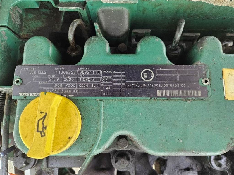 Motor para Máquina de construção Volvo L30B-Z/SX-D3DCEE2-Deutz BF4L2011-Engine/Motor: foto 7