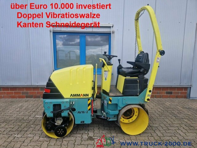 Ammann AV 16-2 Tandem Vibrationswalze Kanten Schneider - Rolo: foto 1 Ammann AV 16-2 Tandem Vibrationswalze Kanten Schneider - Rolo: foto 1