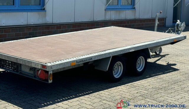 Humbaur Imola Trailer 3000Kg+ Seilwinde 25m/7mm TÜV10/25 - Reboque transporte de veículos: foto 5 Humbaur Imola Trailer 3000Kg+ Seilwinde 25m/7mm TÜV10/25 - Reboque transporte de veículos: foto 5