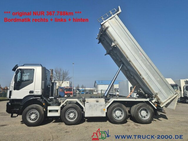 Iveco 340T50 Trakker 8x4 Bordmatik Links/Rechts/Hinten - Camião basculante: foto 1 Iveco 340T50 Trakker 8x4 Bordmatik Links/Rechts/Hinten - Camião basculante: foto 1