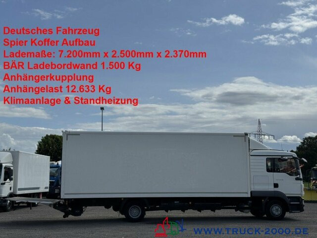 MAN TGL 12.250 LBW Großes Haus AHK Klima Standhzg. - Camião furgão: foto 1 MAN TGL 12.250 LBW Großes Haus AHK Klima Standhzg. - Camião furgão: foto 1