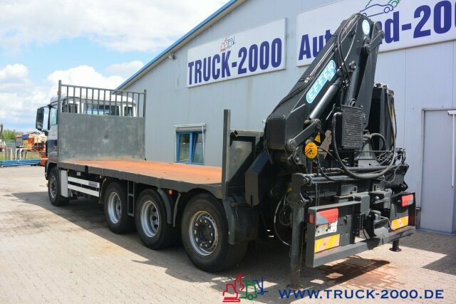 Camião de caixa aberta/ Plataforma, Camião grua MAN TGS 35.400 8x4 Effer 250 6S Höhe 23,5m NL:16,3T: foto 9