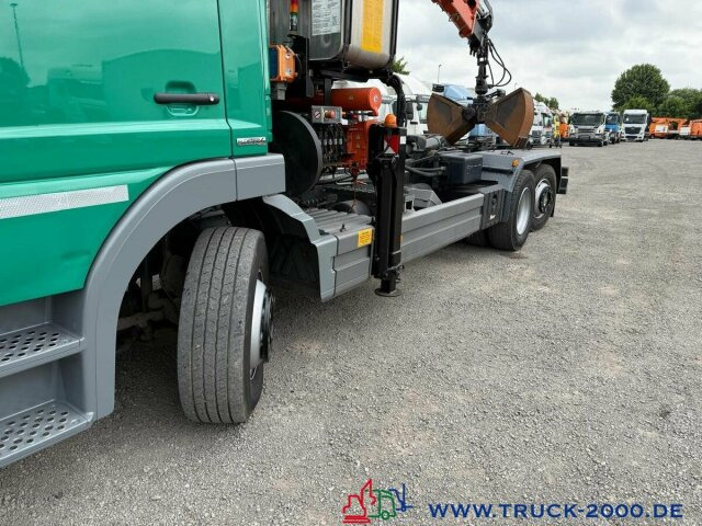 Camião polibenne, Camião grua Mercedes-Benz 2024 Atlas Abroller Atlas Kran FB Nur77.937 KM: foto 14