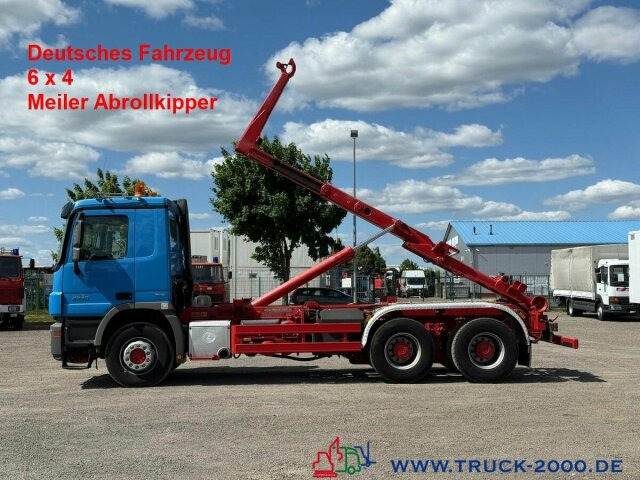 Mercedes-Benz 2746 Actros 6x4 Meiller Deutscher LKW - Camião polibenne: foto 1 Mercedes-Benz 2746 Actros 6x4 Meiller Deutscher LKW - Camião polibenne: foto 1