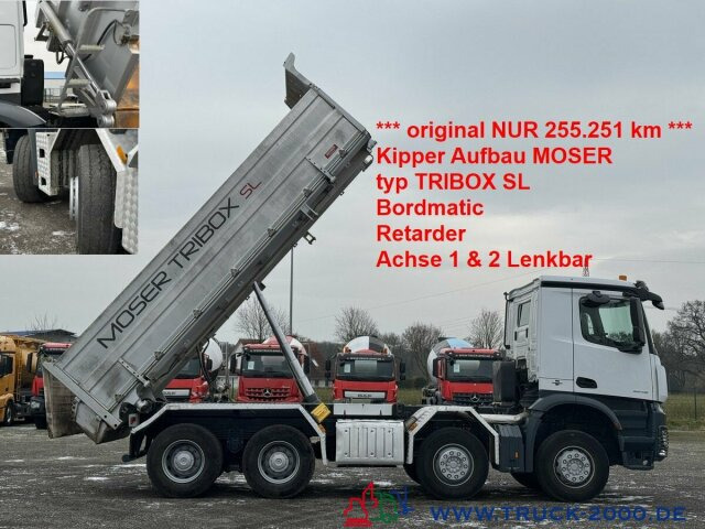 Mercedes-Benz Arocs 3248 8x4/4 Moser 3 Seiten Kipper Retarder - Camião basculante: foto 1 Mercedes-Benz Arocs 3248 8x4/4 Moser 3 Seiten Kipper Retarder - Camião basculante: foto 1