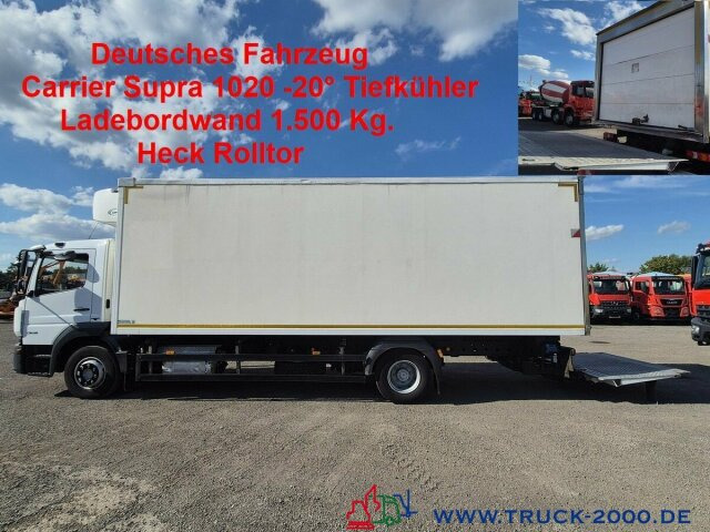 Mercedes-Benz Atego 1530 Tiefkühler Carrier Supra Rolltor+ LBW - Camião frigorífico: foto 1 Mercedes-Benz Atego 1530 Tiefkühler Carrier Supra Rolltor+ LBW - Camião frigorífico: foto 1