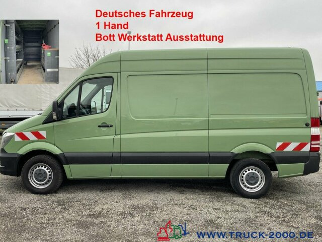 Mercedes-Benz Sprinter 316 Werkstattausbau AHK Standhzg Klima - Furgão: foto 1 Mercedes-Benz Sprinter 316 Werkstattausbau AHK Standhzg Klima - Furgão: foto 1