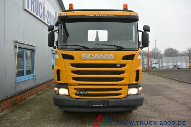 Camião polibenne Scania G 480 8x4 24 T Retarder Deutscher LKW: foto 15