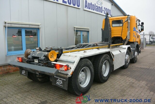 Camião polibenne Scania G 480 8x4 24 T Retarder Deutscher LKW: foto 12
